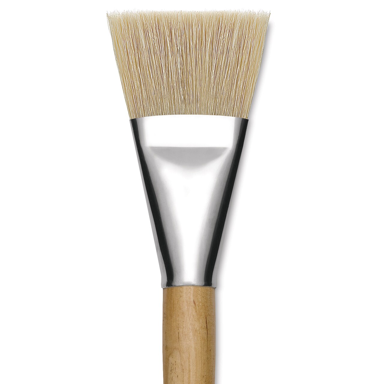 Blick Mega Natural Bristle Brush - Mega Flat, Short Handle, Size 40